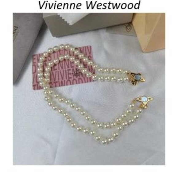 Vivienne Westwood Mini Bas Relief Choker in Silver - Picture 4 of 5